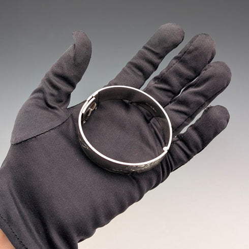 1973 British Vintage Sterling Silver Bracelet 46g Monomil Ltd