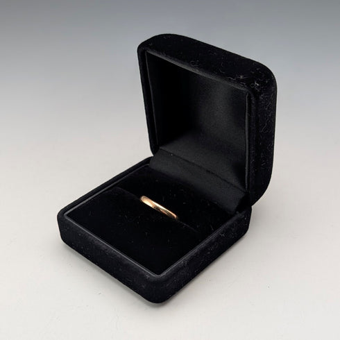 1863 British Antique 22K Gold Wedding Ring, 2.8g (Size 10), Henry Hyde Aston