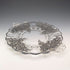 米国ヴィンテージ シルバーオーバーレイ ラージディッシュ 直径28cm Silver City Glass Co