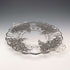 米国ヴィンテージ シルバーオーバーレイ ラージディッシュ 直径28cm Silver City Glass Co