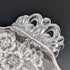 米国ヴィンテージ シルバーオーバーレイ ラージディッシュ 直径28cm Silver City Glass Co