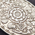 1977, UK, sterling silver, oval pendant with sterling silver necklace, total weight 22.4g