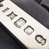 1977 British Sterling Silver Jubilee Ingot Pendant with Sterling Silver Necklace, Total 36g