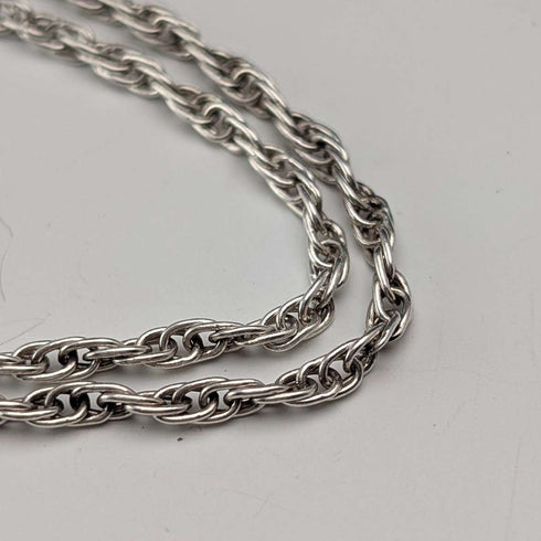 1977 British Sterling Silver Jubilee Ingot Pendant with Sterling Silver Necklace, Total 36g