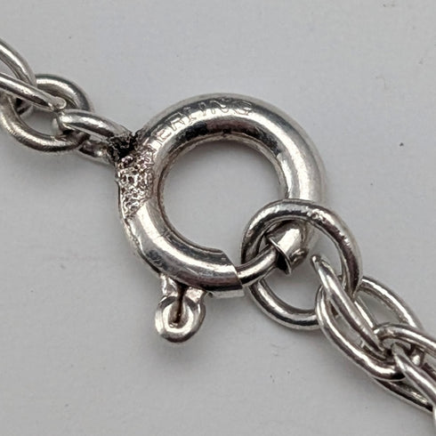 1977年 英國 純銀製 紀念金條吊墜附純銀項鍊 總重36g