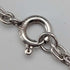 1977 British Sterling Silver Jubilee Ingot Pendant with Sterling Silver Necklace, Total 36g