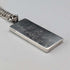 1979 British Pure Silver Ingot Pendant with Pure Silver Necklace, Total 24g, P&RB