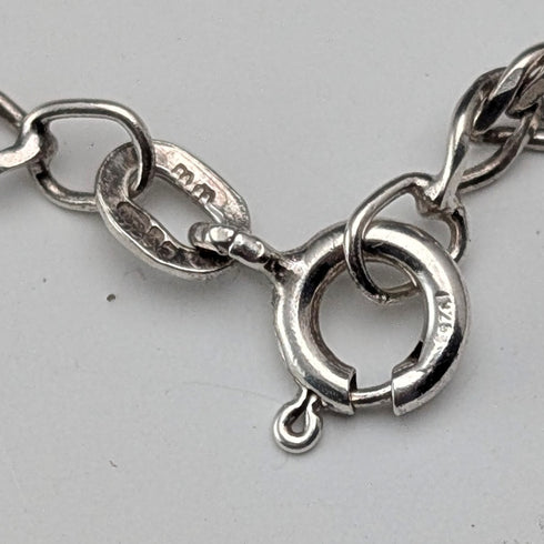 1979年 英國 純銀製 銀錠吊墜附純銀項鍊 計24g P&RB