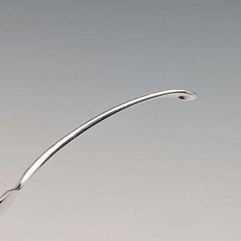 1893 Antique British Sterling Silver Tea Caddy Spoon 11.4g George Maudsley Jackson