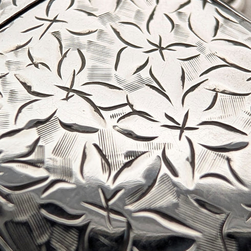 1907年 英国アンティーク 純銀製 ヴェスタケース 15g マッチケース Smith&Bartlam