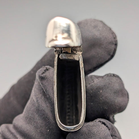 1907年 英国アンティーク 純銀製 ヴェスタケース 15g マッチケース Smith&Bartlam