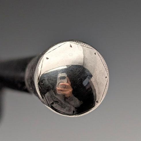 1912年 英国アンティーク 純銀装飾 バトン 52cm Ebenezer Neewman