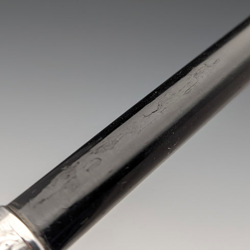 1912年 英国アンティーク 純銀装飾 バトン 52cm Ebenezer Neewman