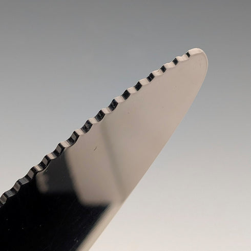 1972 British Vintage Cake Slicer with Sterling Silver Handle, Boxed, Harrison Brothers