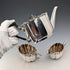 Early 20th Century British Antique Silverplate Bachelor Tea Set, 3-Piece Set, JAMES DIXON & SON
