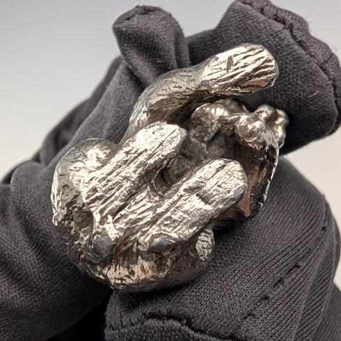 ヴィンテージ 835シルバー製 クマ ミニチュア フィギュリン 49g