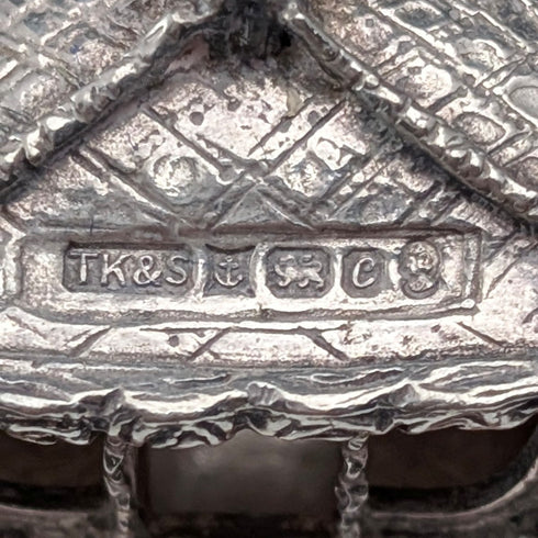 1977 British Pure Silver Gold State Coach Miniature Carriage 65g Toye, Kenning & Spencer, boxed.