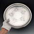 Antique British Silverplate Round Tray, 30cm Diameter, WCG