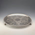 1879 British Antique Silverplate Footed Serving Dish, Diameter 30cm, Benjamin W Ramsden