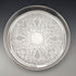 Vintage Silverplate Round Small Gallery Tray, 30cm Diameter, Primrose EP Brass
