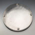 Vintage Silverplate Round Small Gallery Tray, 30cm Diameter, Primrose EP Brass