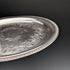 Large Round Tray, 36cm Diameter, Made of British Vintage Silver Plate, International Silver.
