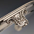 1890s Antique British Sterling Silver Footed Salver/Card Tray, 26cm Diameter, 517g, Elkington