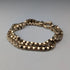 Vintage Sterling Silver Gold-Plated Snake Chain Bracelet 18g