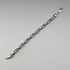 British Vintage Sterling Silver Byzantine Chain Bracelet 30g