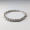 British Vintage Sterling Silver Byzantine Chain Bracelet 25g SH