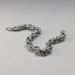 British Vintage Sterling Silver Byzantine Chain Bracelet 25g SH