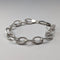 Vintage Sterling Silver Ring Chain Bracelet 18g MILOR ITALY
