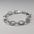 Vintage Sterling Silver Ring Chain Bracelet 18g MILOR ITALY