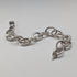 Vintage Sterling Silver Ring Chain Bracelet 18g MILOR ITALY
