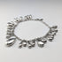 British Vintage Sterling Silver Drop Bracelet 60g Jasper Conran