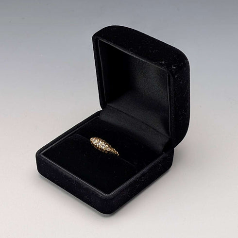 Antique K18 Gold 5-Stone Diamond Ring (Size 13) AH