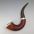 1911 Antique British Silver-Decorated Large Calabash Pipe, Nathan & Hayes