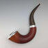 1911 Antique British Silver-Decorated Large Calabash Pipe, Nathan & Hayes