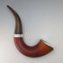 1911 Antique British Silver-Decorated Large Calabash Pipe, Nathan & Hayes