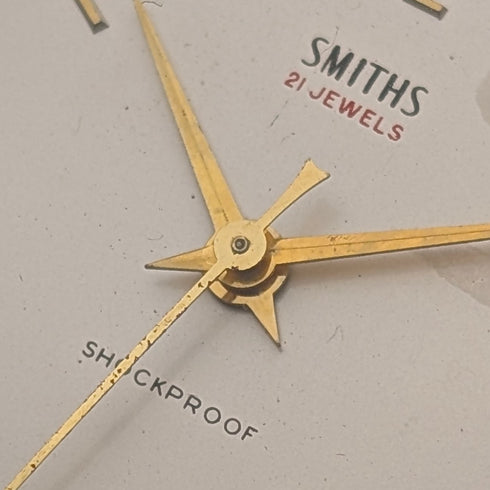 1960年代 英国ヴィンテージ スミス SMITH 紳士用腕時計 21石機械式 動作良好