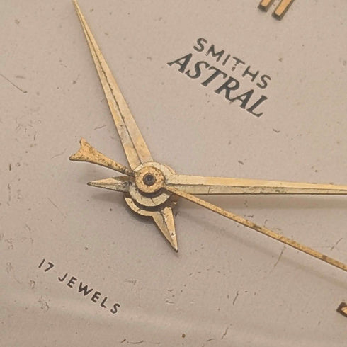 1950年代 英国ヴィンテージ スミス SMITH ASTRAL 紳士用腕時計 17石機械式 2025年9月整備済