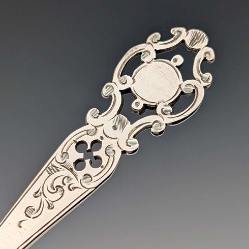 【On Hold】1916 British Antique Pure Silver Tea Spoon Set of 3 Total 55g Walker&Hall