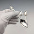 【On Hold】1916 British Antique Pure Silver Tea Spoon Set of 3 Total 55g Walker&Hall
