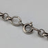Vintage Sterling Silver Curb Chain Necklace, 77cm, 15.5g