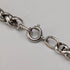 Vintage Sterling Silver Spiga Chain Necklace, 50cm, 20.5g