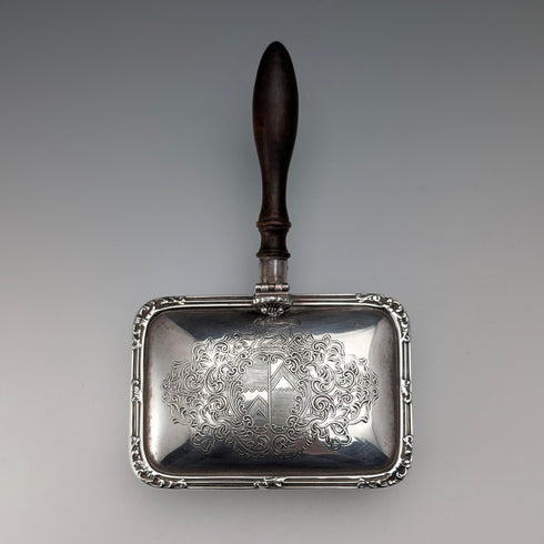 British Vintage Silverplate Small Silent Butler by Barker Ellis