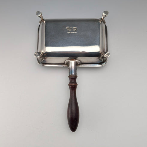 British Vintage Silverplate Small Silent Butler by Barker Ellis