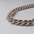 British Vintage Sterling Silver Twist Chain Necklace 45cm 9g GHG