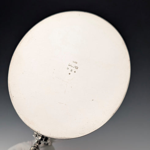 19世紀後半 英国アンティーク シルバープレート製 ジャポニズム装飾 コーヒーポット Johnson&Co