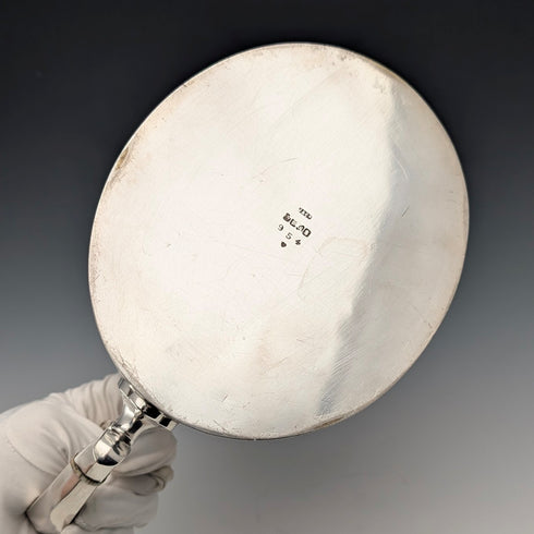 19世紀後半 英国アンティーク シルバープレート製 ジャポニズム装飾 ティーポット Johnson&Co